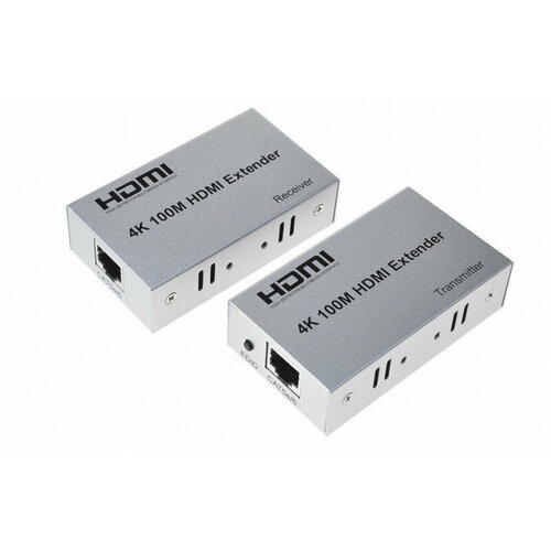 Удлинитель ORIENT HDMI VE047, HDMI 4K extender (Tx+Rx)