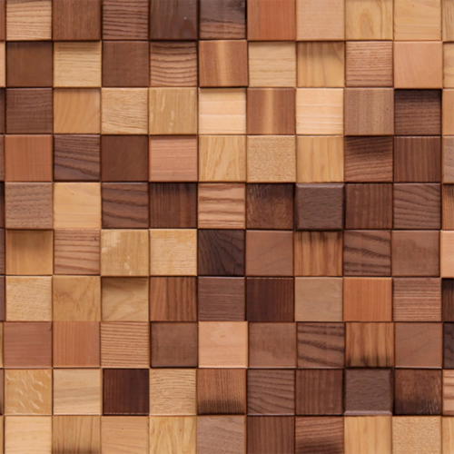 Изображение товара Самоклеящаяся антивандальная пленка для декора, мебели и кухонных фартуков "Стена из брусков". (155х60 см.)