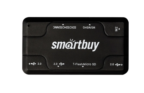 USB-концентратор SmartBuy Combo SBRH-750 разъемов: 3