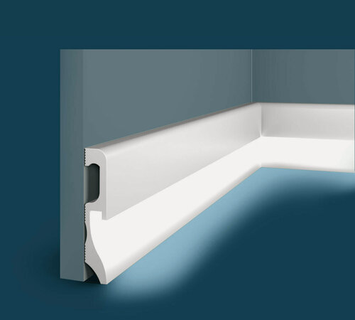 Изображение товара Плинтус 16 шт. PX033, 100х18х2000мм, Экополимер Cosca Decor