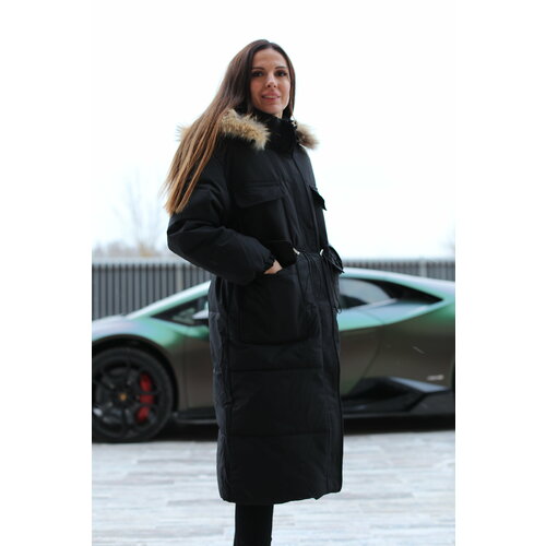 фото Куртка , размер 48/50, черный lux