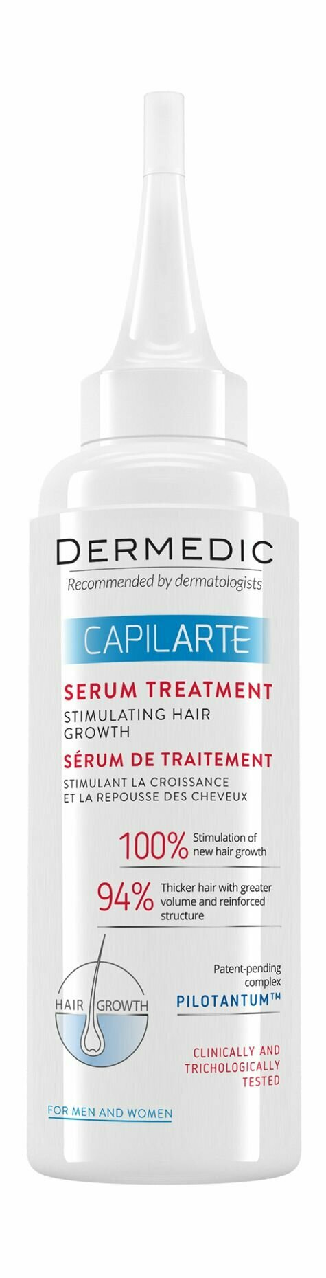 Сыворотка стимулирующая рост волос Dermedic Capilarte Serum Treatment