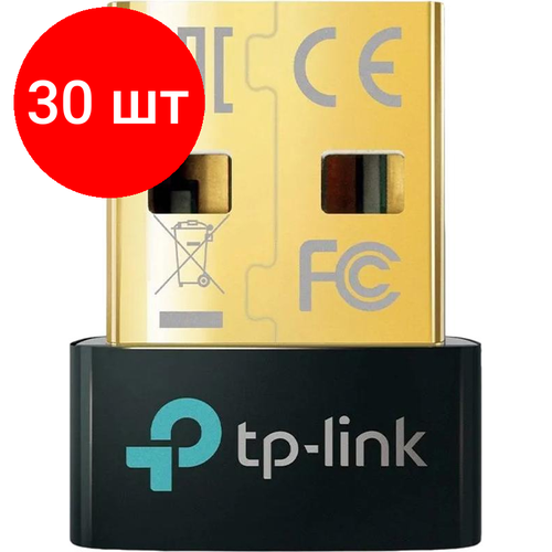 Комплект 30 штук, Сетевой адаптер Bluetooth TP-Link UB500 USB 2.0 (ант. внутр.) UB500