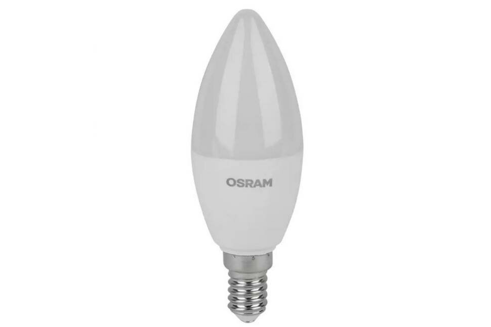 Светодиодная лампа OSRAM LED Value B E14 560лм 7Вт замена 60Вт 4000К нейтральный белый свет 4058075578944