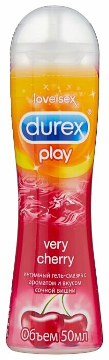 Гель-смазка Play Very Cherry Durex/Дюрекс 100мл Рекитт Бенкизер Хелскэар ЮК Лтд - фото №12