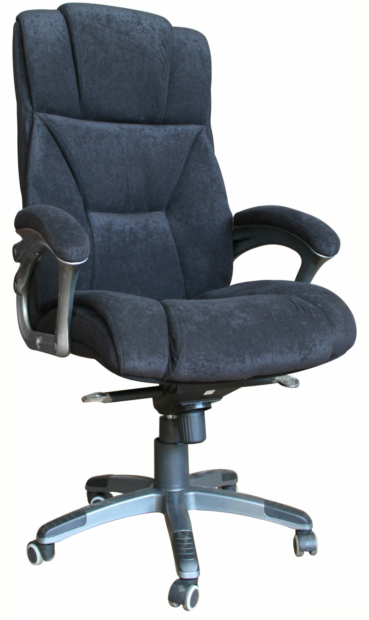 TUTKRESLA кресло Q-44 SILVER ткань черная (антикоготь)