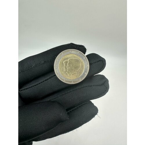 Монета Нидерланды 2 Евро 2013 год Королева Беатрикс и принц Виллем! нидерланды 5 центов 1939 квадратная монета королева вильгельмина