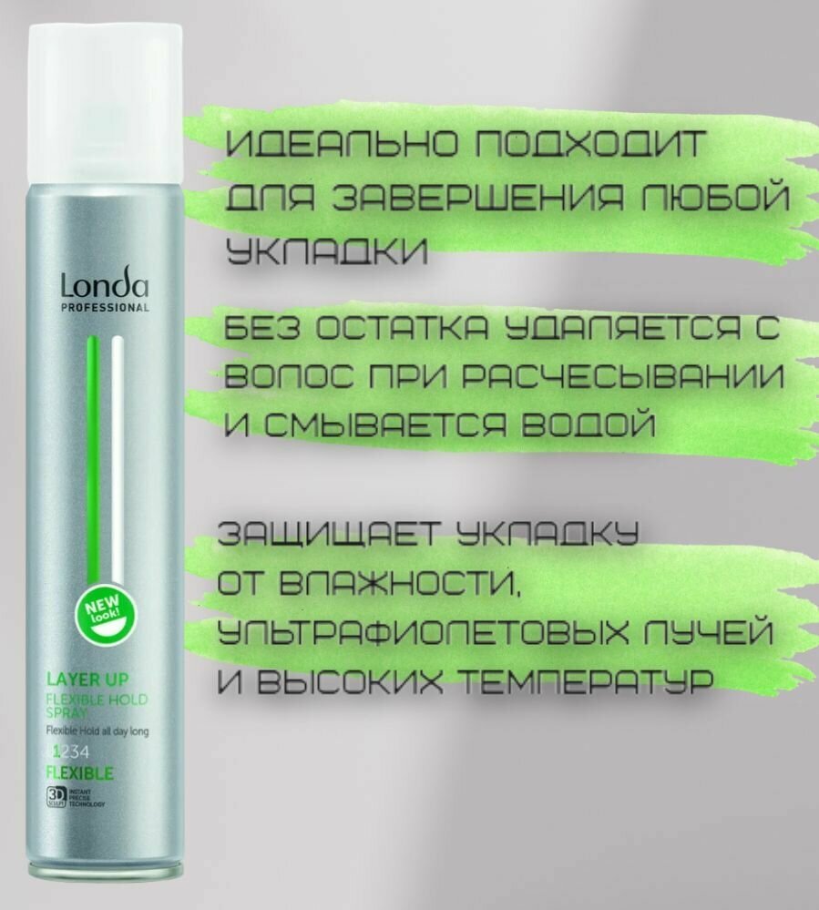 Londa Professional Лак для волос подвижной фиксации Layer Up 500 мл (Londa Professional, ) - фото №17