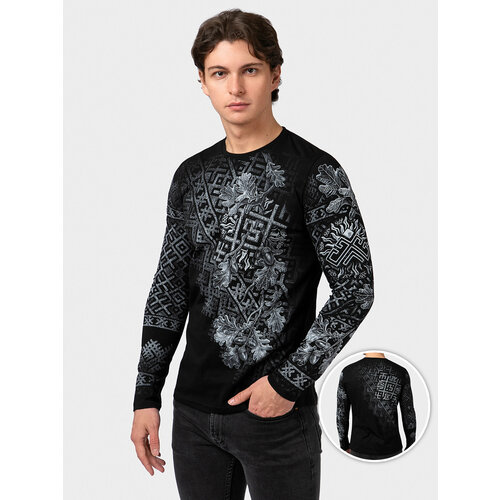 фото Лонгслив, размер 44, черный mixfix