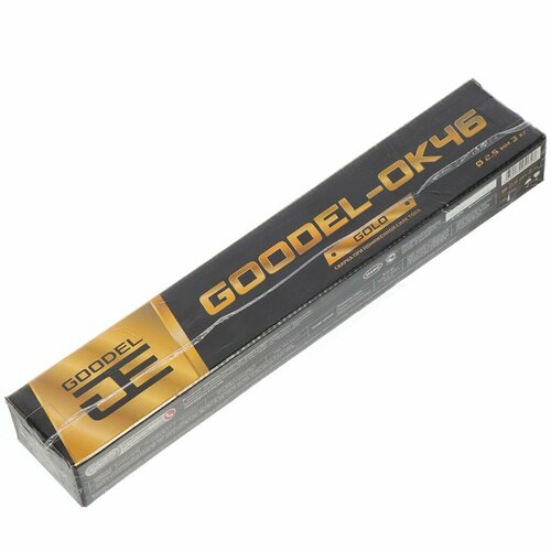 Электроды Goodel, ОК-46 Gold, 2.5х350 мм, 3 кг электроды goodel ок 46 gold 2 5х350 мм 1 кг