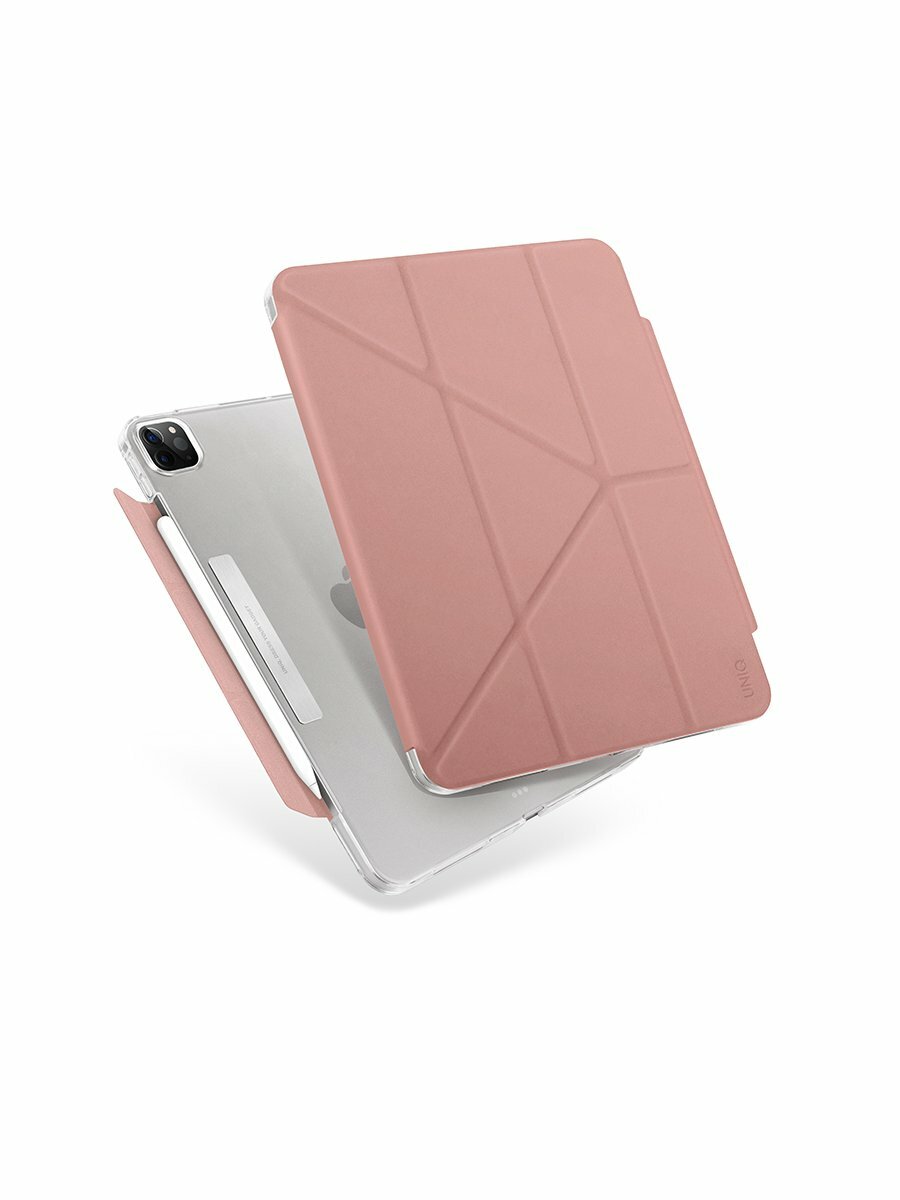 Чехол Uniq Camden Anti-microbial (NPDP11(2021)-CAMPNK) для iPad Pro 11 (2021) Pink