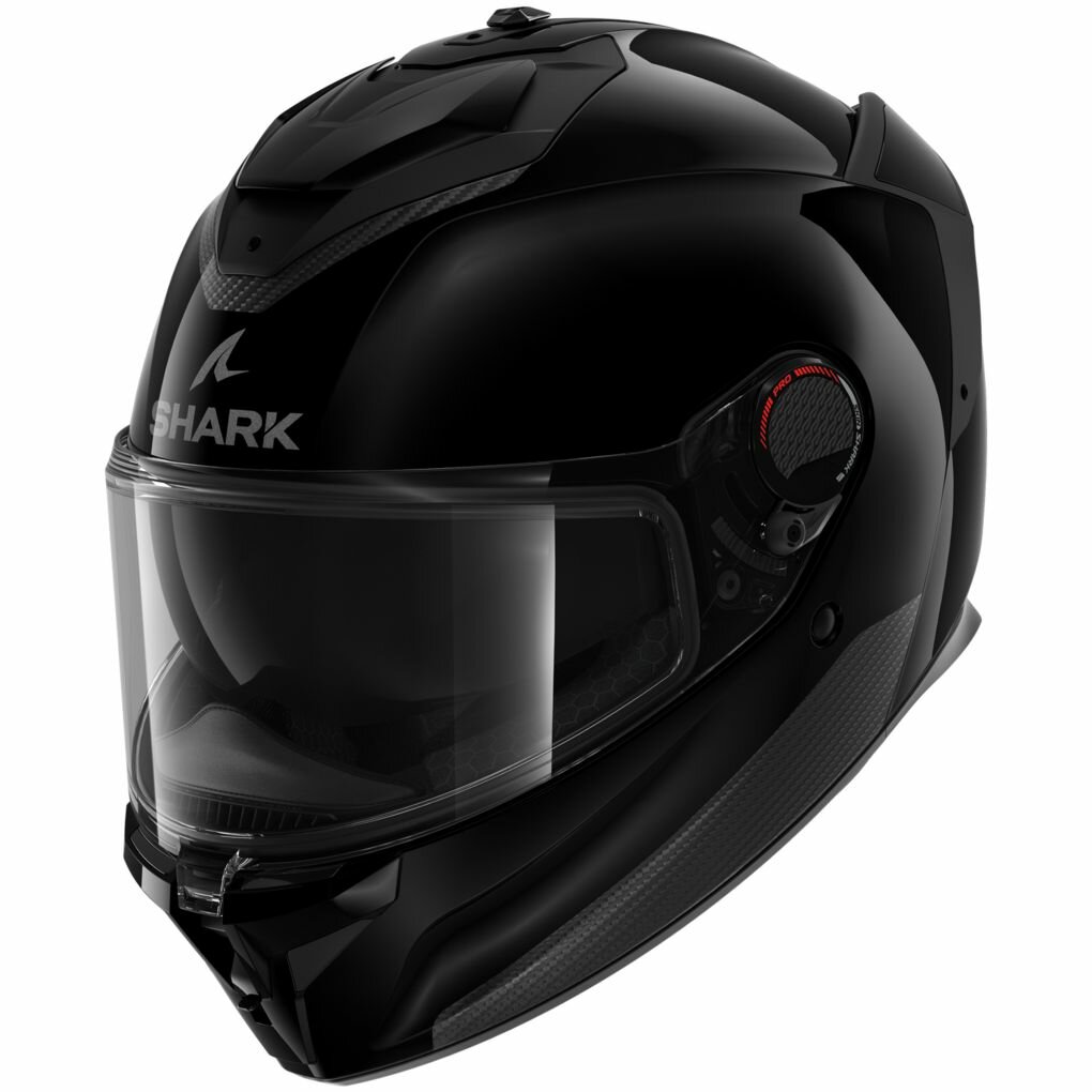 Мотошлем интеграл SHARK SPARTAN GT PRO CARBON Black Glossy M