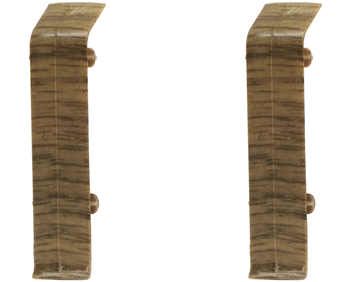 Соединитель левый и правый Дуб Улисс 80 мм 2 шт.