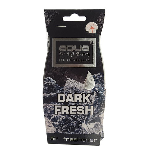 Ароматизатор подвесной пластина dark fresh Air Freshener Drop AQUA 292₽