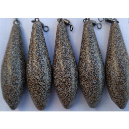 фото Набор грузил (пуля) 140 грамм (5штук) нет бренда