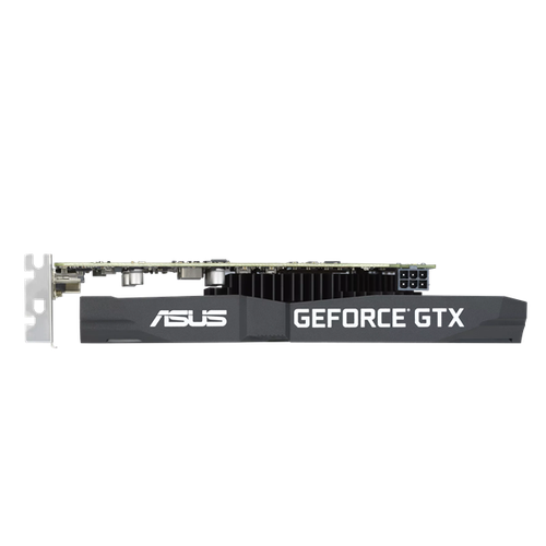Asus Видеокарта PCI-E DUAL-GTX1650-O4GD6-P-EVO NVIDIA GeForce GTX 1650 4Gb 128bit GDDR6 1620 12000 DVIx1 HDMIx1 DPx1 HDCP Ret 2126000₽