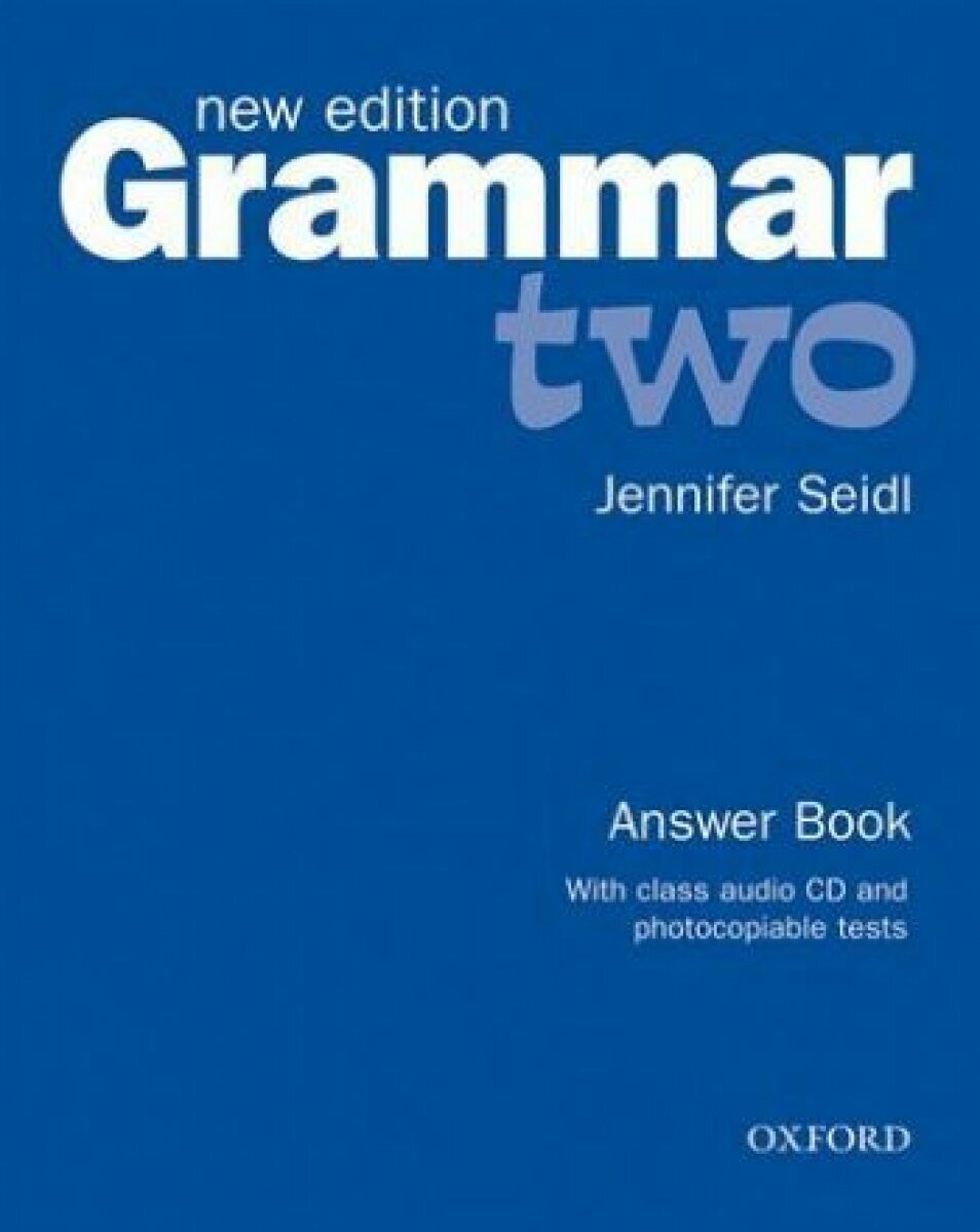 Grammar 2 NEW Answer Book +CD Pack