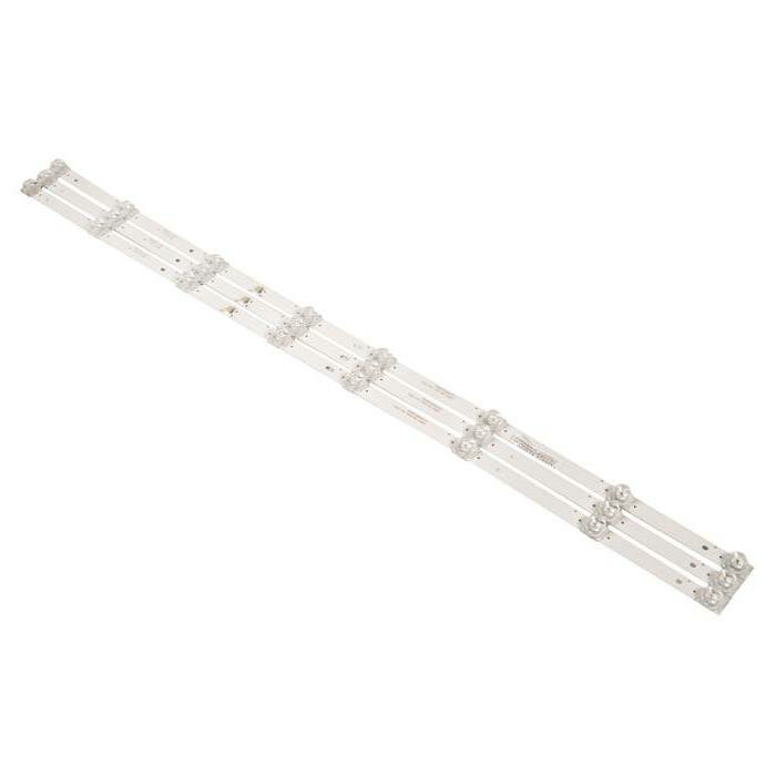 Комплект планок подсветки LED для телевизоров 43", CC02430D738V08, CC02430D738V04 (3 шт)