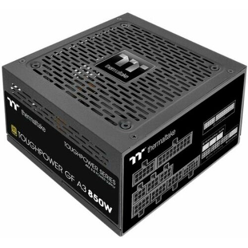 Блок питания ATX Thermaltake Toughpower GF A3 PS-TPD-0850FNFAGE-H 850W 80 Gold 120 mm fan Gen 5 fully modular 1542200₽