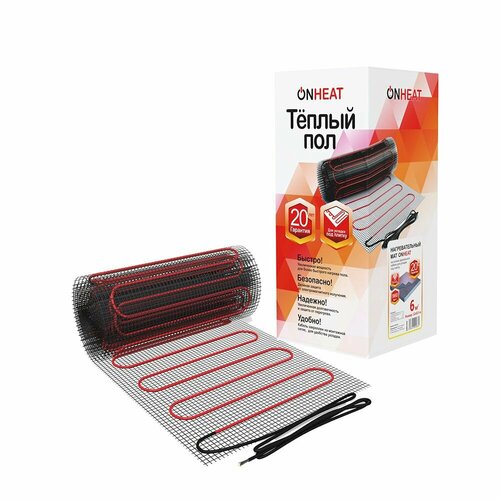Мат нагревательный ONHEAT 6 м2 960 Вт