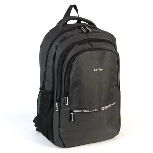 фото Мужской текстильный рюкзак с usb 2239 блек aotian