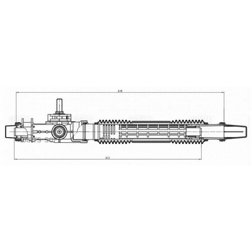 TRIALLI CR118 Рейка рулевая