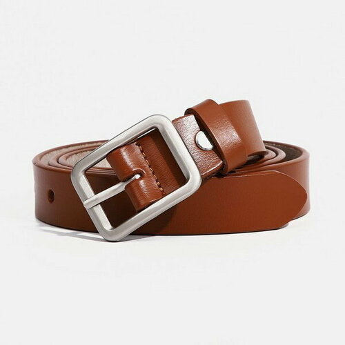 фото Ремень сима-ленд, размер 110, коричневый сима-лэнд