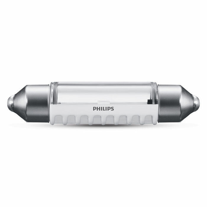 Лампа автом.светодио. Philips Fest T10,5x43 12В 0.6Вт (упак.:1шт) 6000K - фото №12