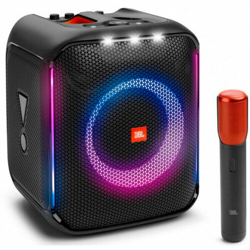 Портативная акустика JBL PartyBox Encore с микрофоном JBLPBENCORE1MICEP портативная колонка jbl partybox ultimate 1100 вт