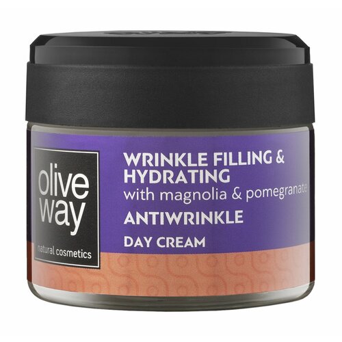 OLIVEWAY Wrinkle Filling & Hydrating Day Cream Крем для лица дневной увлажняющий против морщин, 50 мл уход за лицом alma beauty for you дневной крем для нормальной сухой и чувствительной кожи