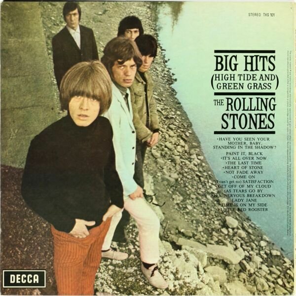 Виниловая пластинка The Rolling Stones: Big Hits (High Tide & Green Grass)