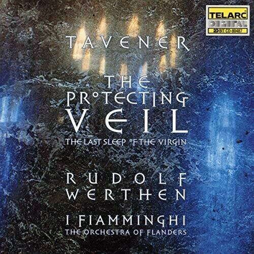 AUDIO CD TAVENER: THE PROTECTING VEIL - I Fiamminghi topqueen va06 face veil russian tulle cage veil with rhinestones simple detachable blusher veil pearls birdcage veil on the face