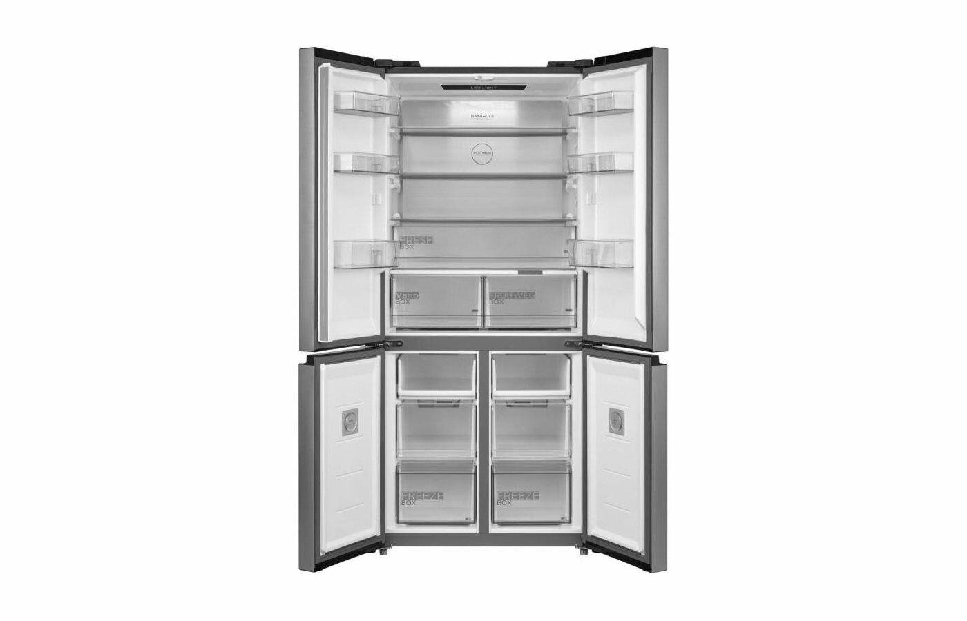 Холодильник MIDEA MDRM691MIE46 серебристый - фотография № 3
