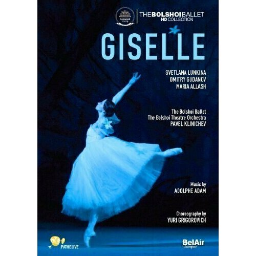 ADAM Adolphe: Giselle. Lunkina, Gudanov, Allash, u.a, Bolshoi Ballet, Orchester, Pavel Klinichev. 1 DVD
