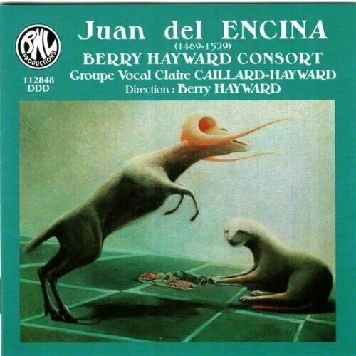 AUDIO CD ENCINA JD - Pieces Vocales & Instrumentales