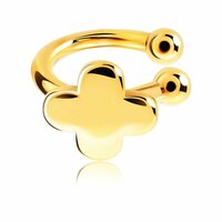 Кафф - обманка - это тренд 2021, когда можно быть модным без проколов. Серьга выполнена из  ...