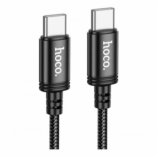 Дата-кабель Hoco X91 Type-C-Type-C (60 Вт) 3 м, черный дата кабель hoco x91 usb lightning 3 м черный