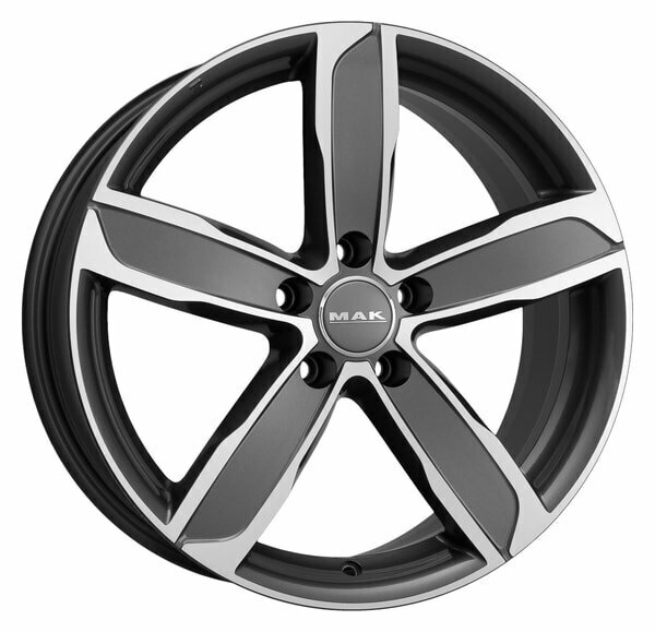 Mak Stadt W 16x7.5j 5x112 Et28 Dia66.45 Gun Met-mirror Face