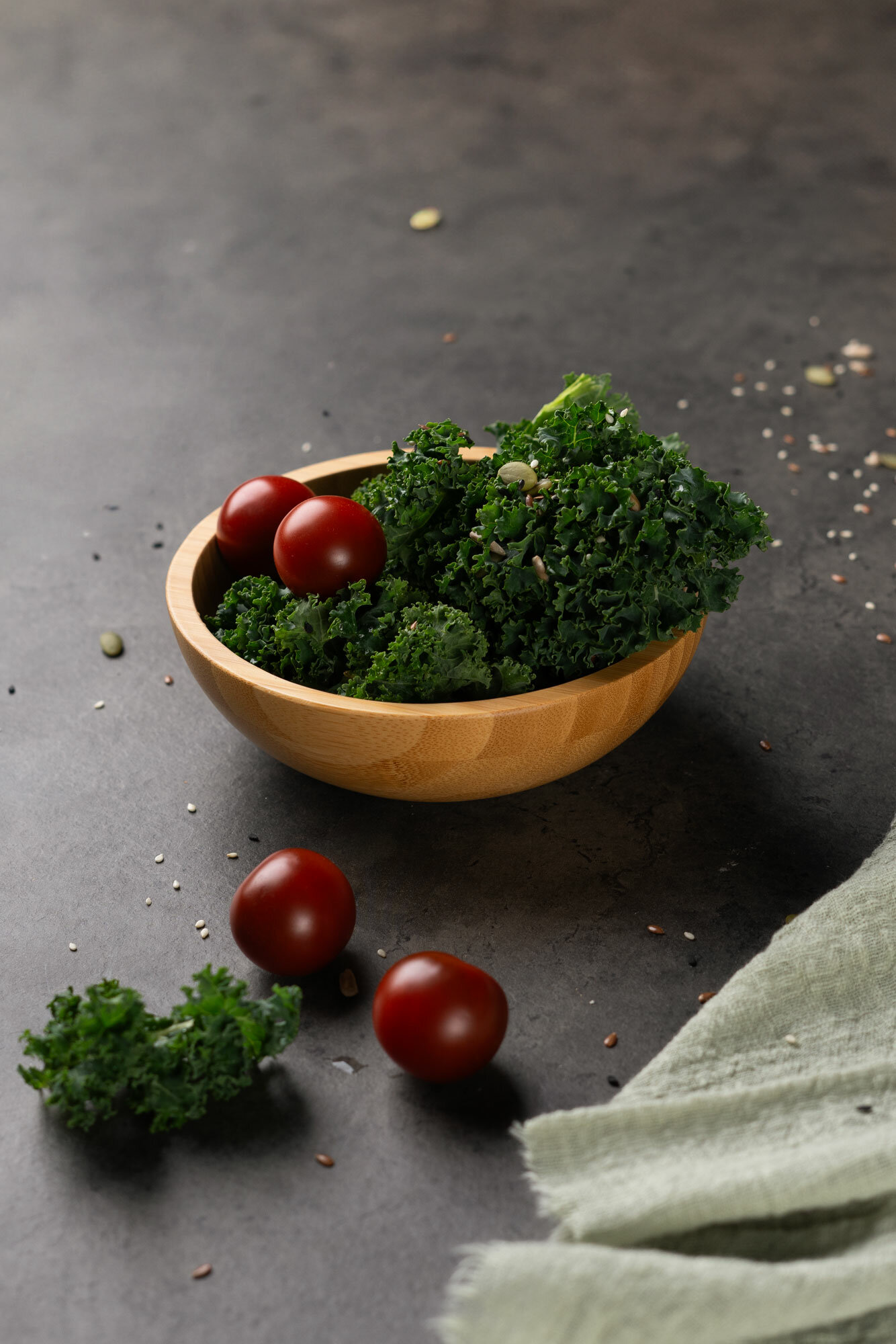 фото Миска "Rissa" бамбук, 15х5 см