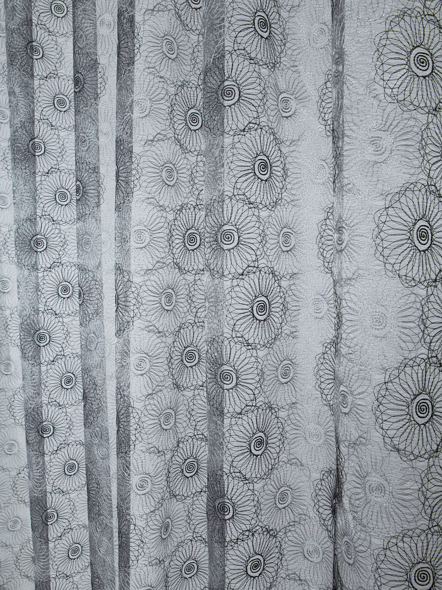 Тюль сетка в гостиную спальню детскую на кухню 150х270см, цвет серый