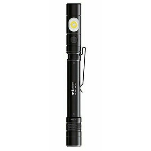 фото Фонарь карманный аккумуляторный светодиодный led, mte