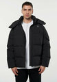 Куртка зимняя пуховик короткий с капюшоном оверсайз Cozy, цвет серый, размер XXL