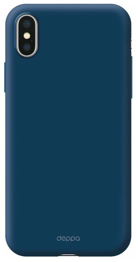 Чехол Air Case для Apple iPhone Xs Max, синий, Deppa