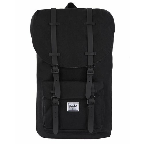 Рюкзак Herschel Little America 10014 (Black Rubber 25L)