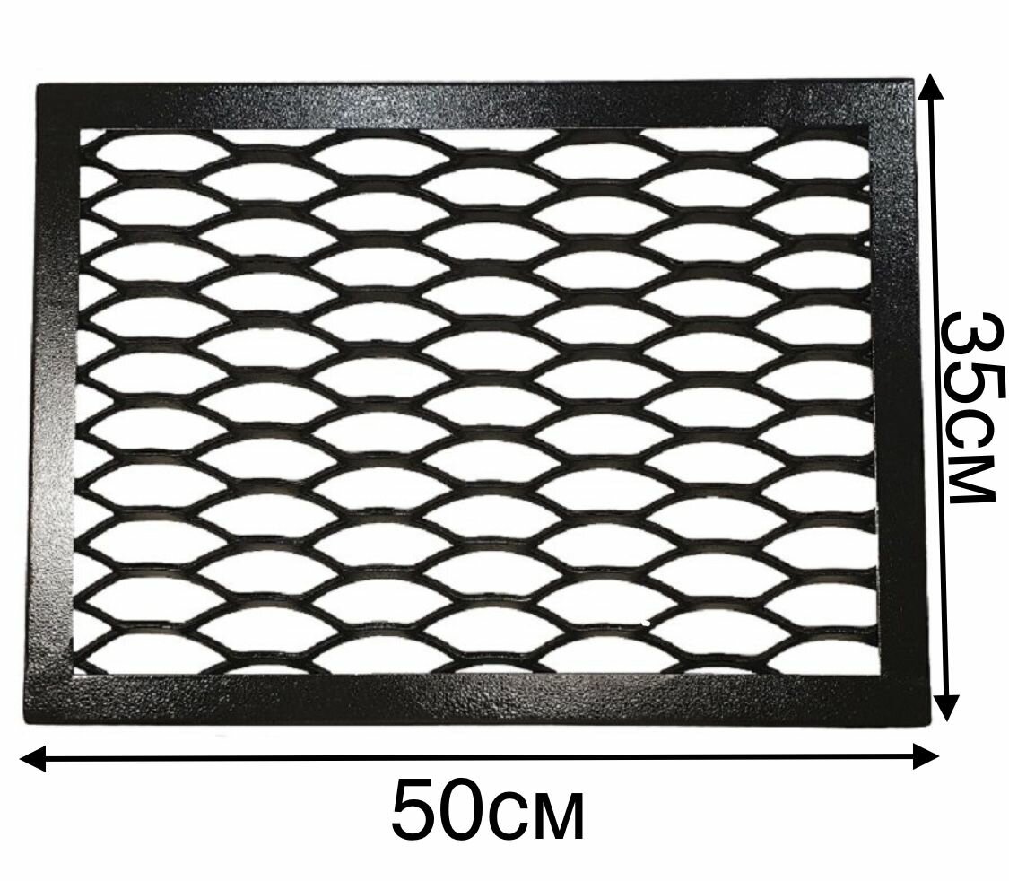 Придверная решётка(коврик уличный, металлический) 35х50 - фотография № 1