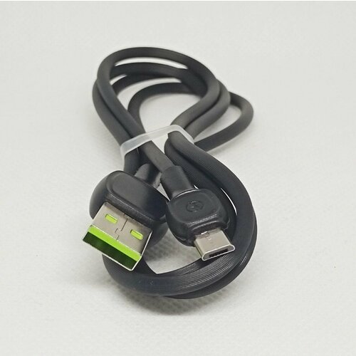 Кабель micro usb для зарядки и передачи данных 1м- черный