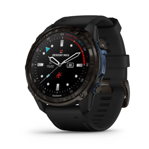 Garmin Descent Mk3i 51 mm Carbon Gray DLC Titanium with Black Silicone Band 18449000₽