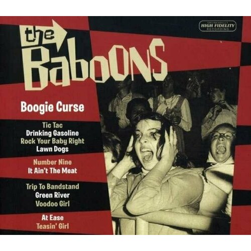 AUDIO CD The Baboons: Boogie Curse (Digipack)