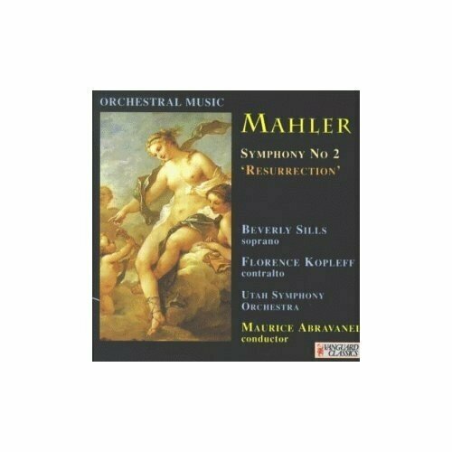 AUDIO CD Mahler: Symphony No.2 Resurrection. Maurice Abravanel. 1 CD