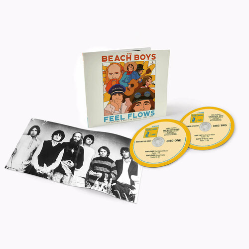 AUDIO CD The Beach Boys - Feel Flows The Sunflower & Surf's Up Sessions 1969-1971. 2 CD. Deluxe the beach boys feel flows the sunflower